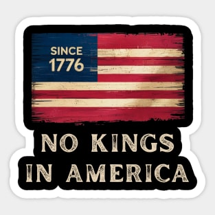 No-kings-in-america Sticker
